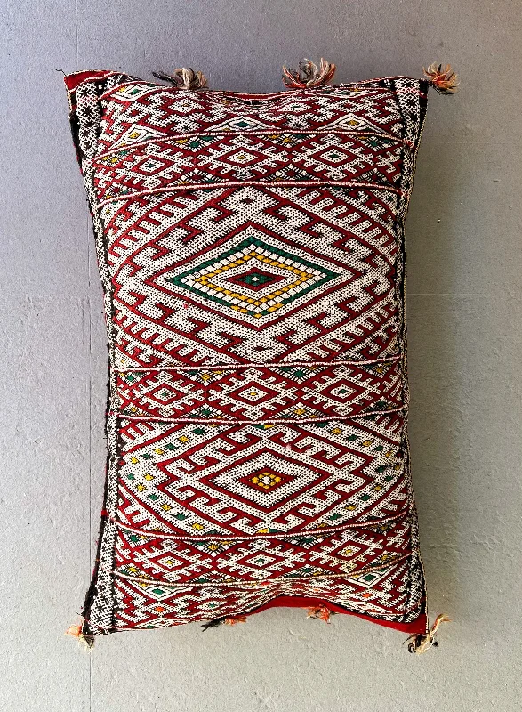 Ain Leuh Lumbar Pillow - Dual Evil Eyes