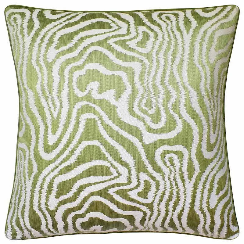 Alessandro Sage Green Decorative Pillow by Ryan Studio