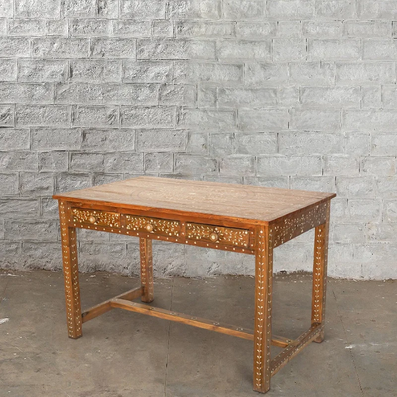 Anglo Indian Teak Desk