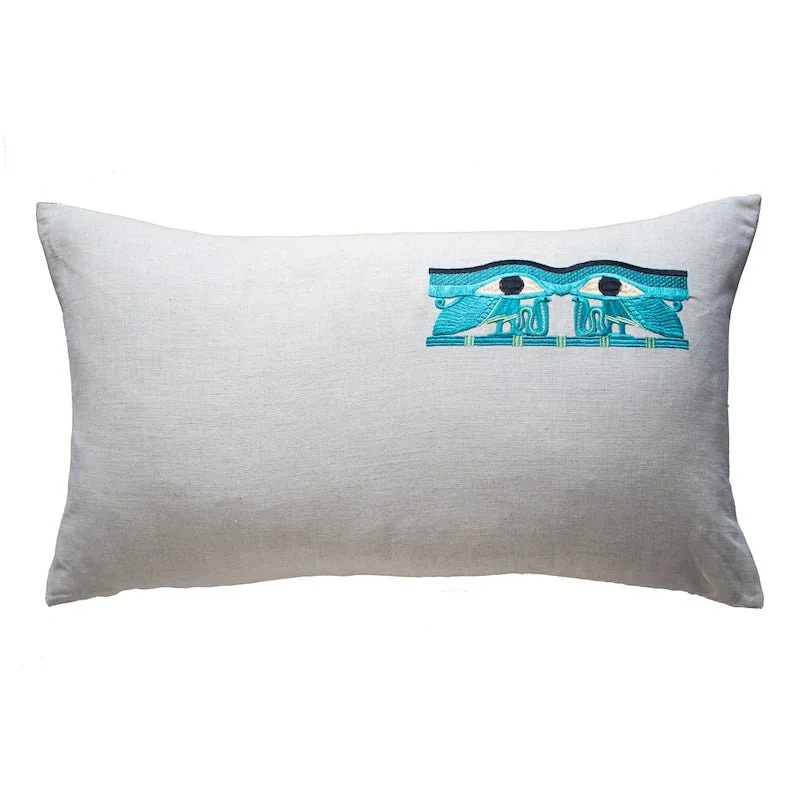 Wedjat Eye Decorative Pillow | The Met x Ann Gish