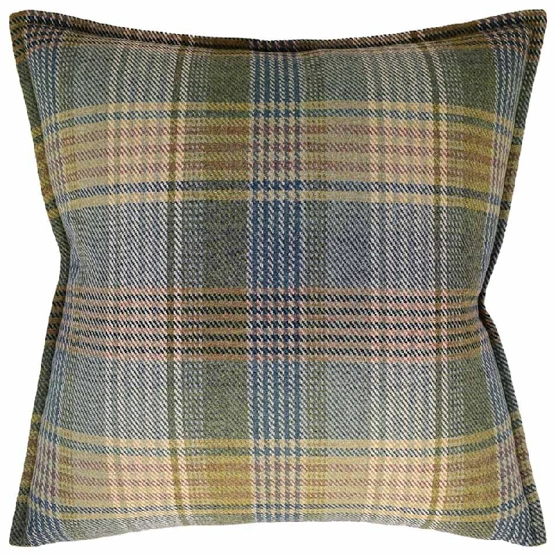 Braemar Teal Decorative Pillow Ryan Studio