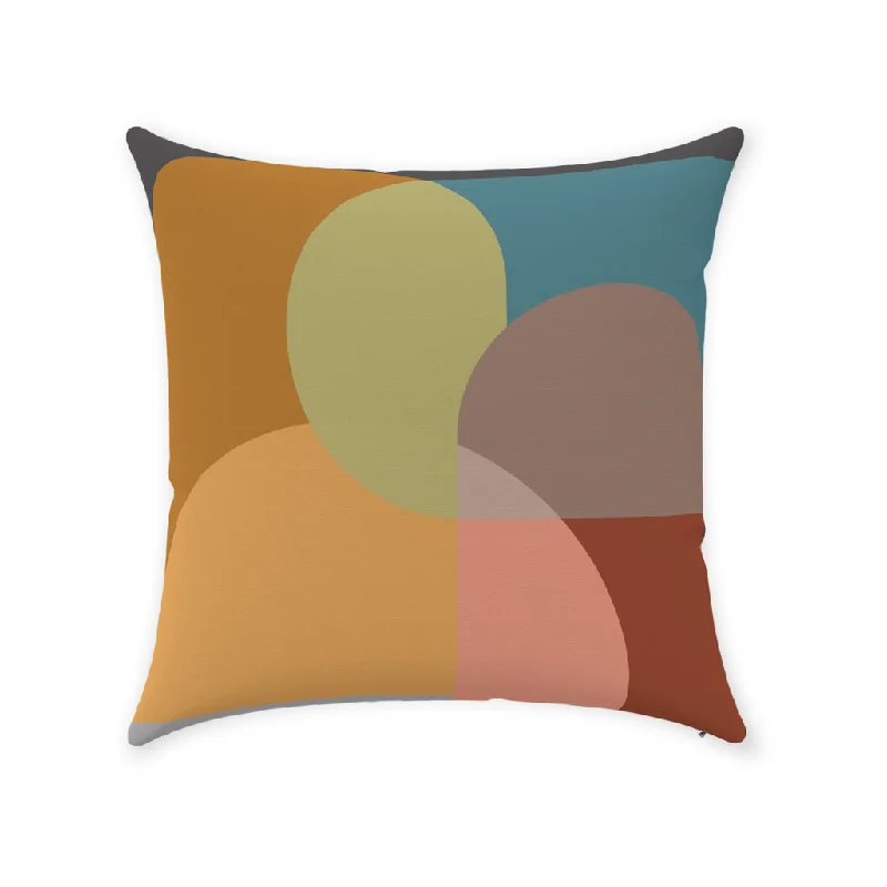 Color Block Throw Pillow