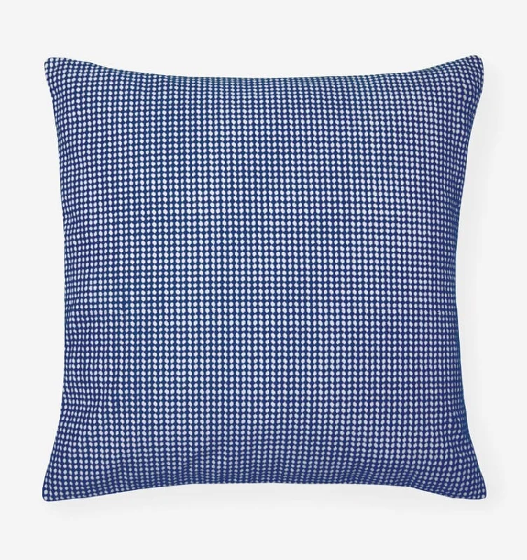 Colore Cobalt Throw Pillow by Sferra Fine Linens