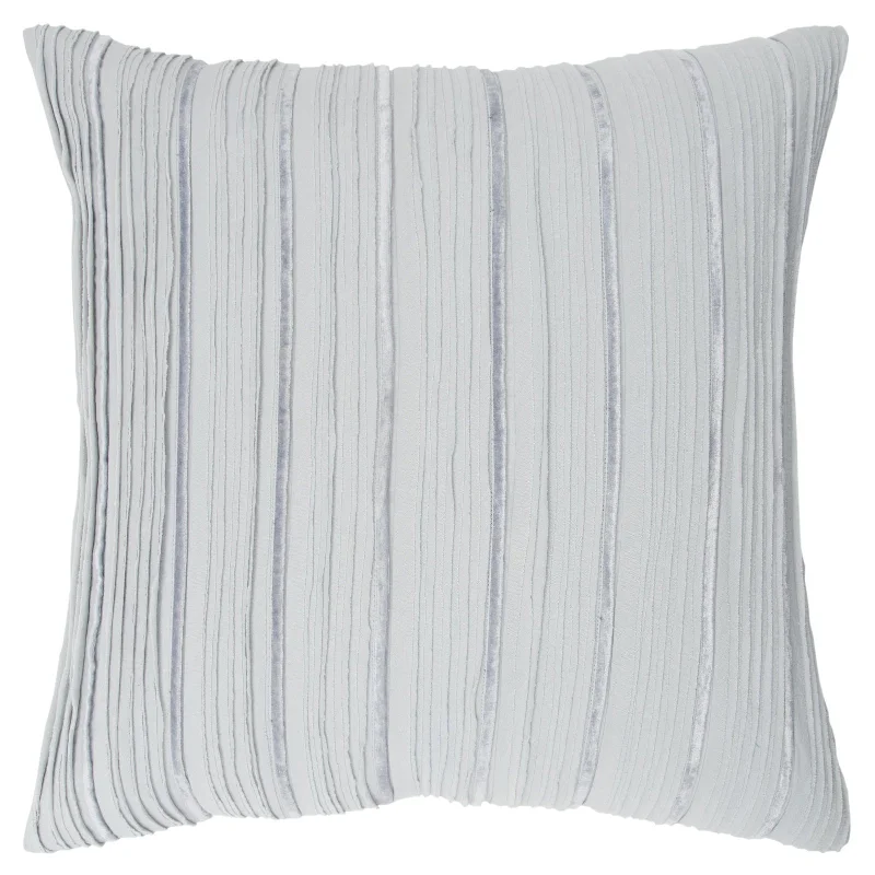 Embroidered Stripe Decorative Throw Pillow