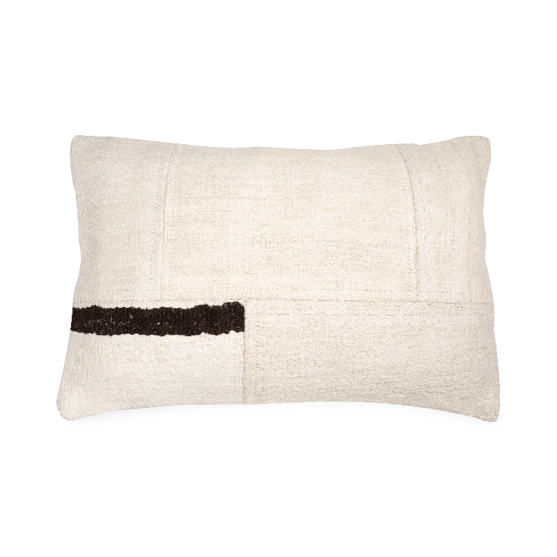 Hemp Single Stripe Pillow