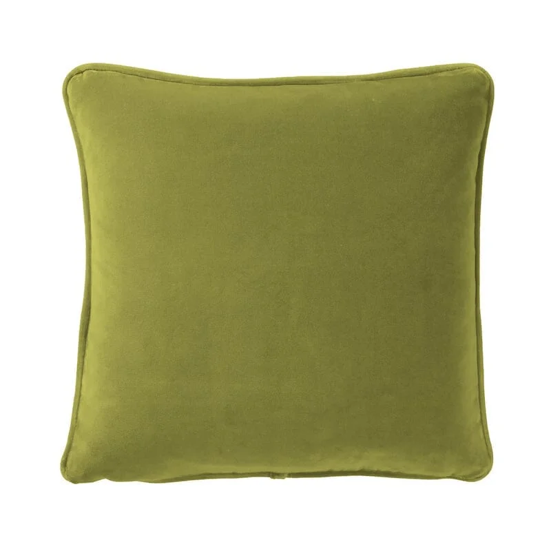 Divan Palme Decorative Velvet Pillow by Iosis