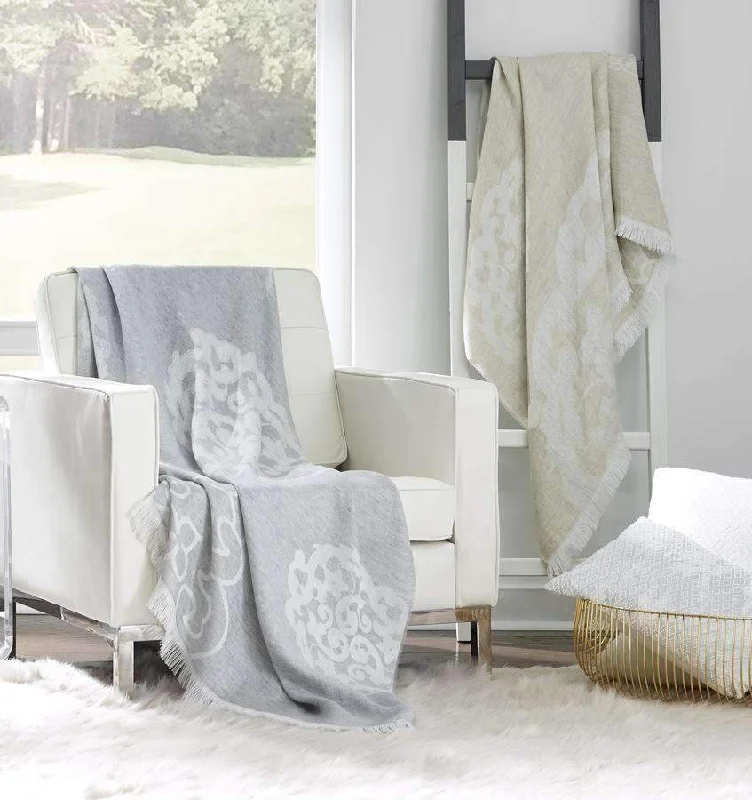 Lassia Linen Throw by Sferra