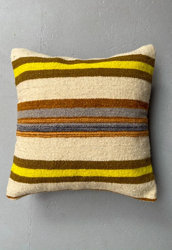 Le Vieux Striped Flatweave Pillow