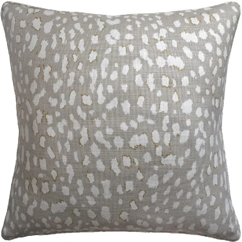 Lynx Dot Oyster Decorative Pillow Ryan Studio