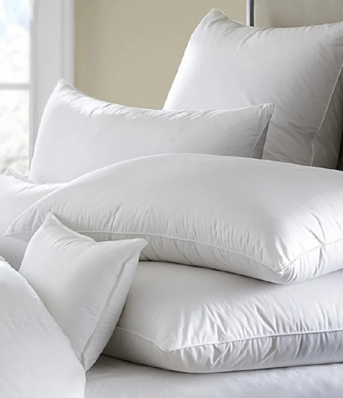 Mackenza White Down Pillow By Downright