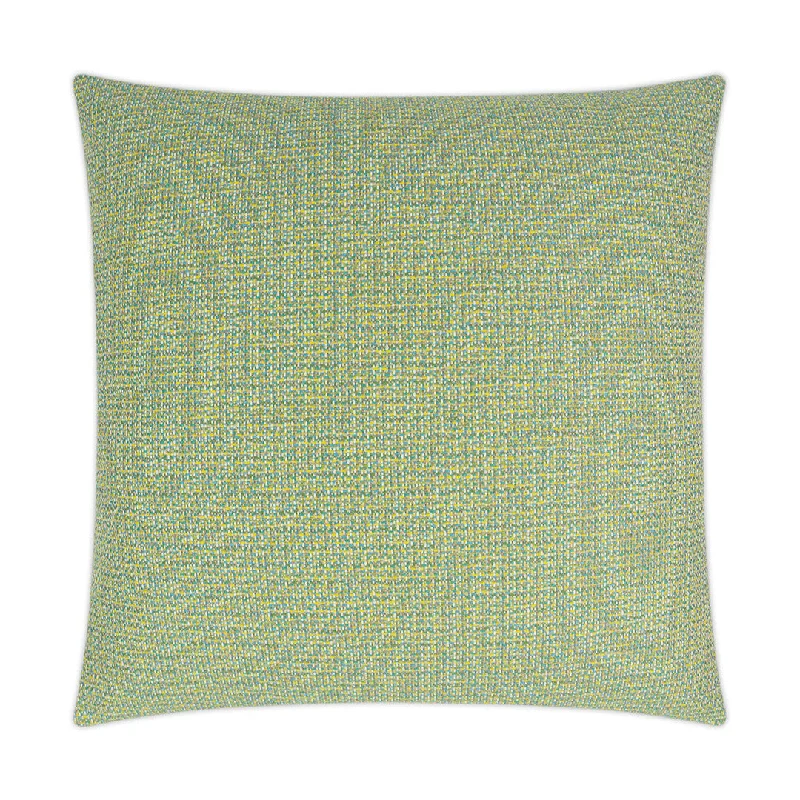 Luxury Outdoor Pillow  - 22" x 22" - Melan-Caribe; Sunbrella, or equivalent, fabric with fiber fill