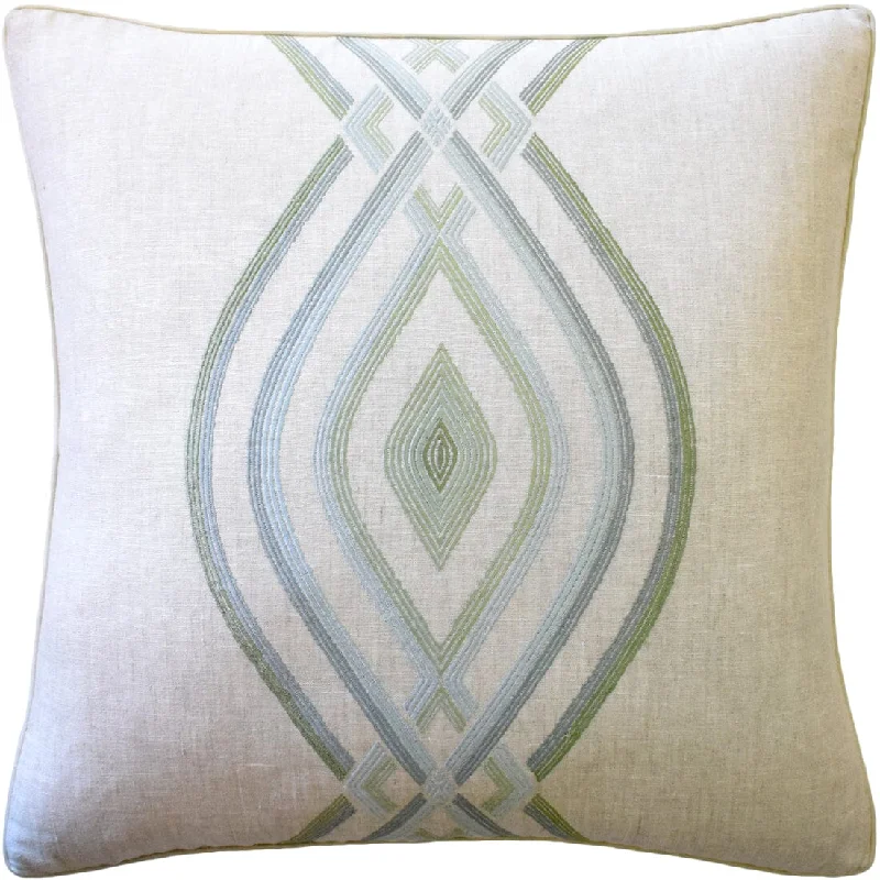 Ora Embroidery Mist Decorative Pillow Ryan Studio