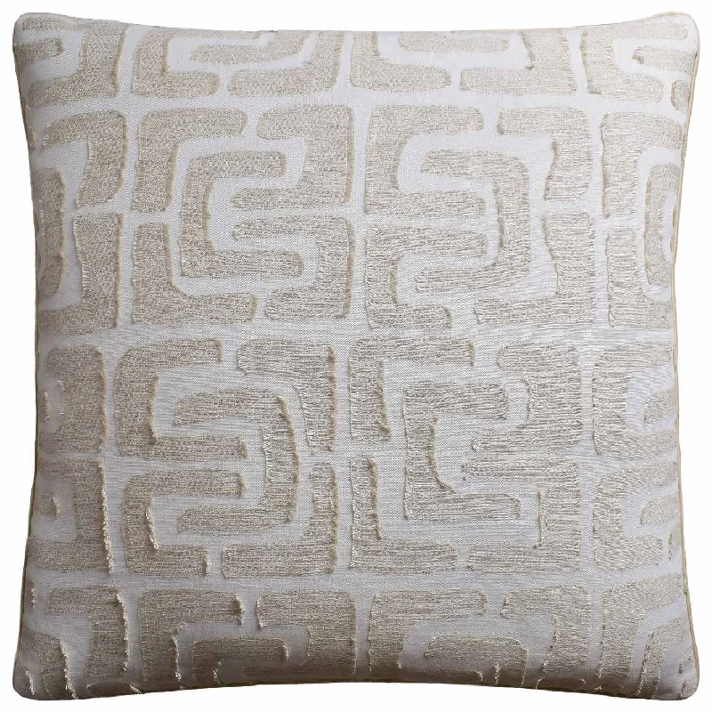 Oui Fringe Muslin Decorative Pillow Ryan Studio