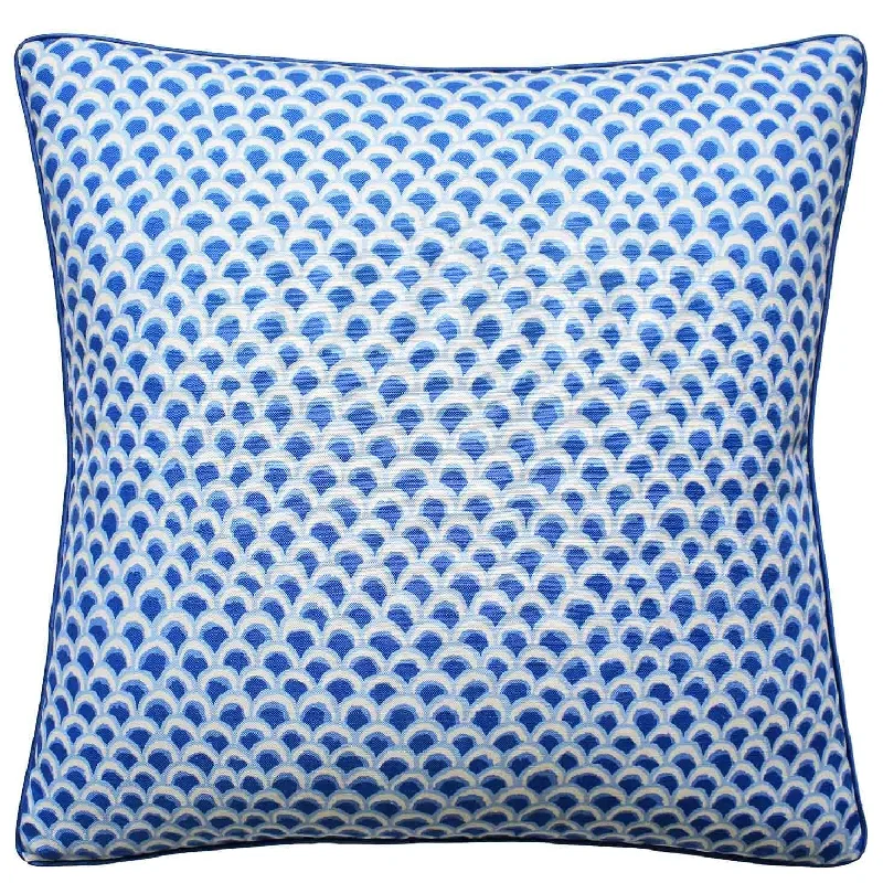 Pave Print Blue Decorative Pillow Ryan Studio