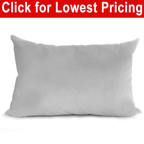 Pillow Form 14" x 24" (Synthetic Down Alternative)