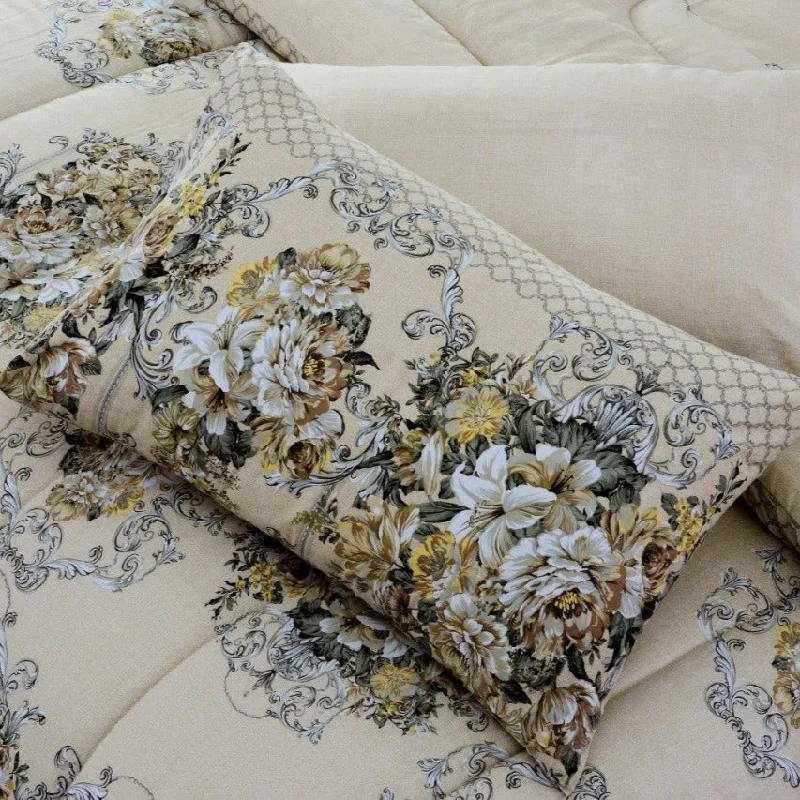 Printed & Quilted Pillow-DB156