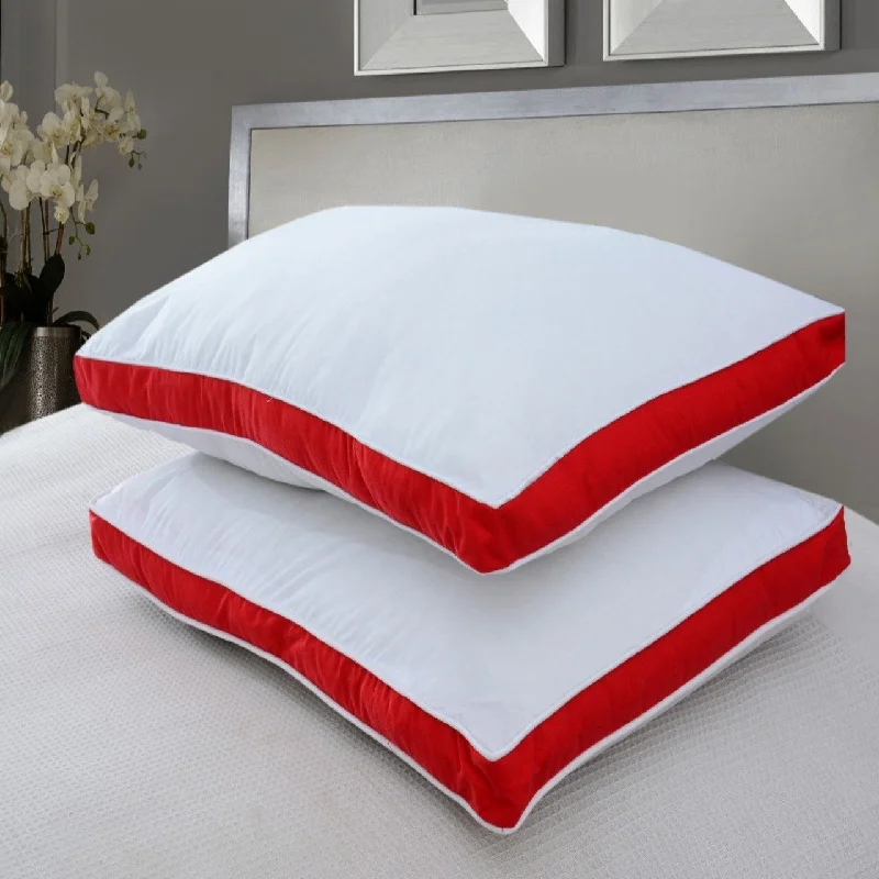 2 PCs Filled Pillows With-15028Red Gadget