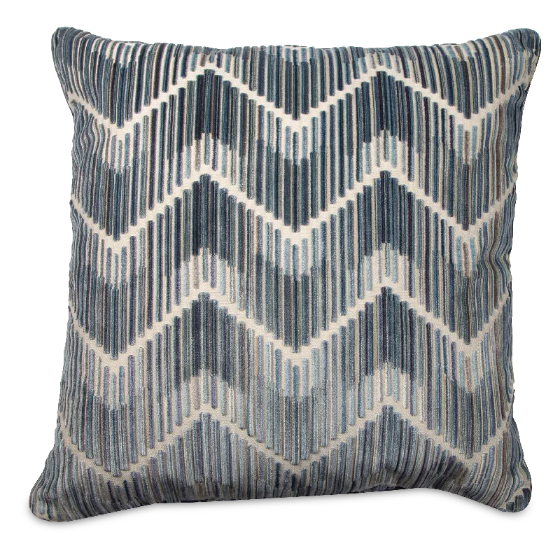 Velvet Zigzag Pillow