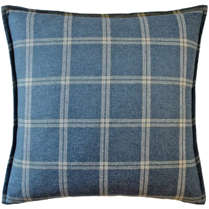 Walton Indigo Decorative Pillow Ryan Studio