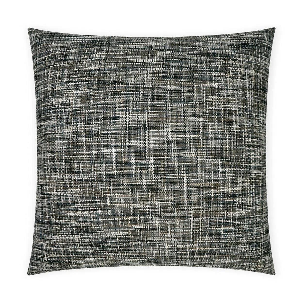 Belridge Stone Solid Grey Large Throw Pillow With Insert