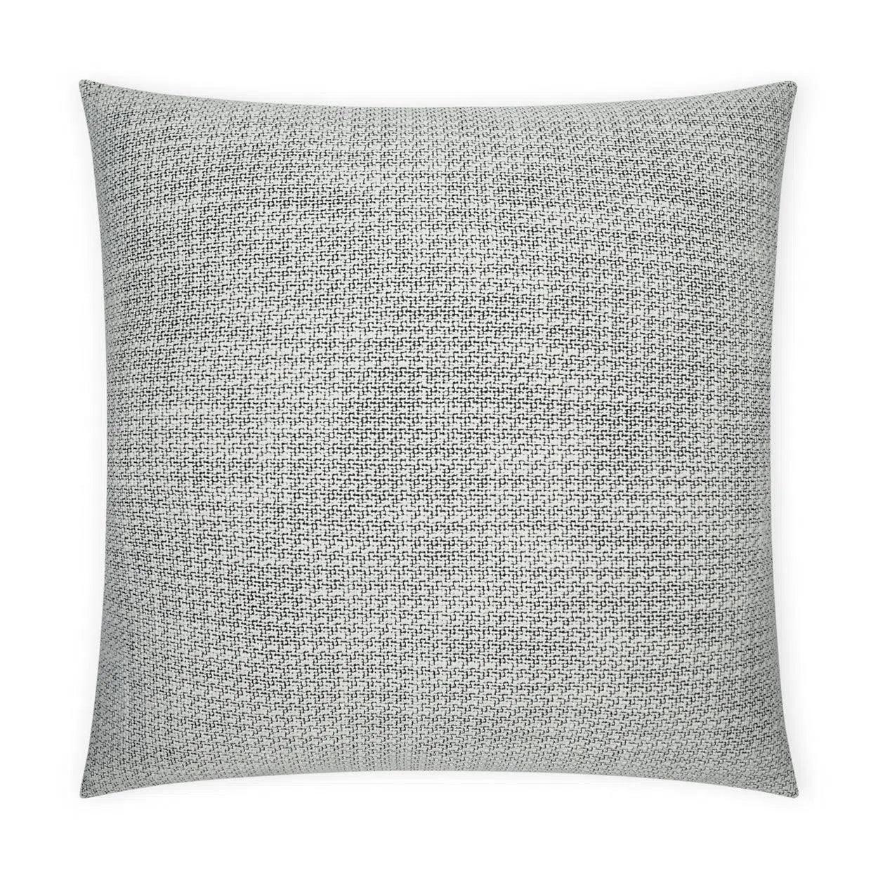 Deauville Transitional White Large Throw Pillow With Insert