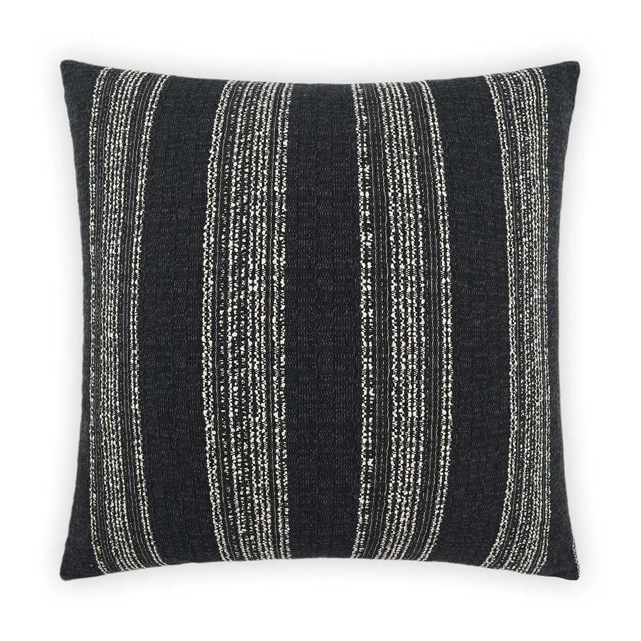 Farkle Black Global Black Large Throw Pillow With Insert