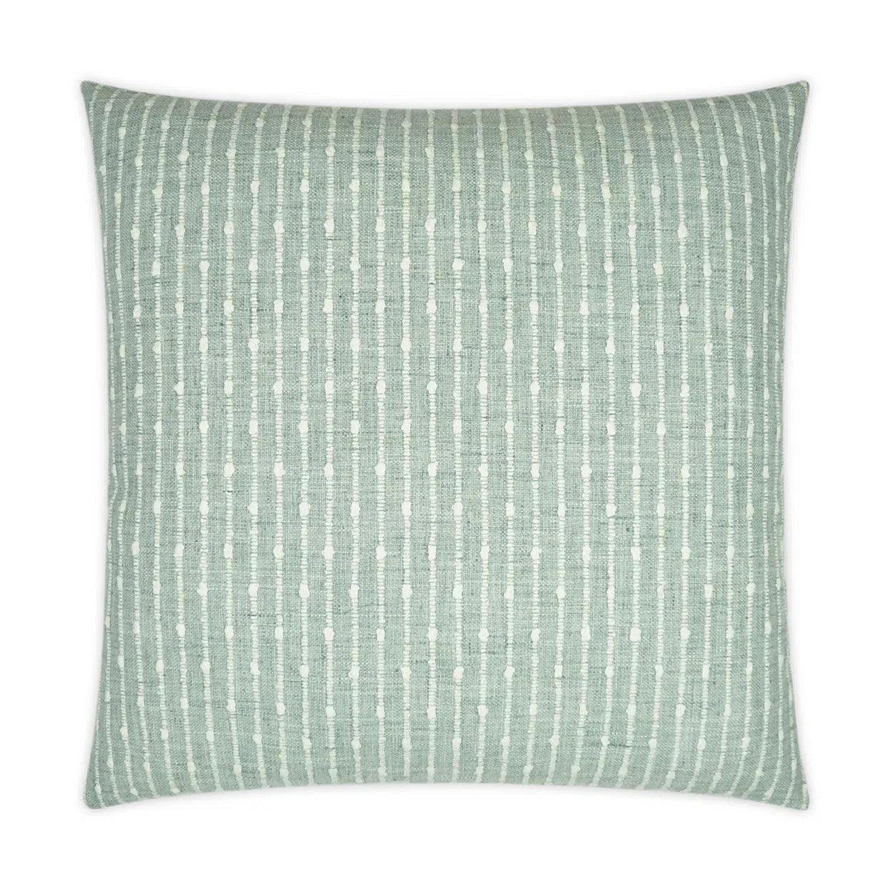 Kemp Lagoon Stripes Mist Large Throw Pillow With Insert