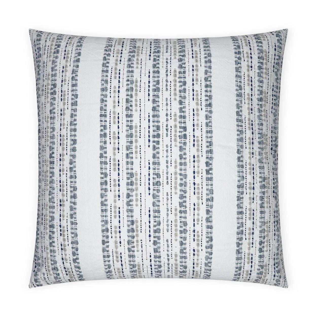 Kyra Water Global Blue Large Throw Pillow With Insert