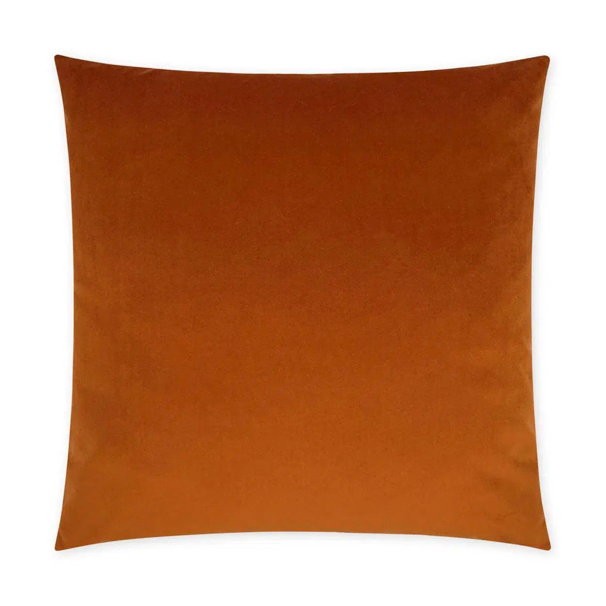 Posh Duo Sedona Solid Orange Large Throw Pillow With Insert