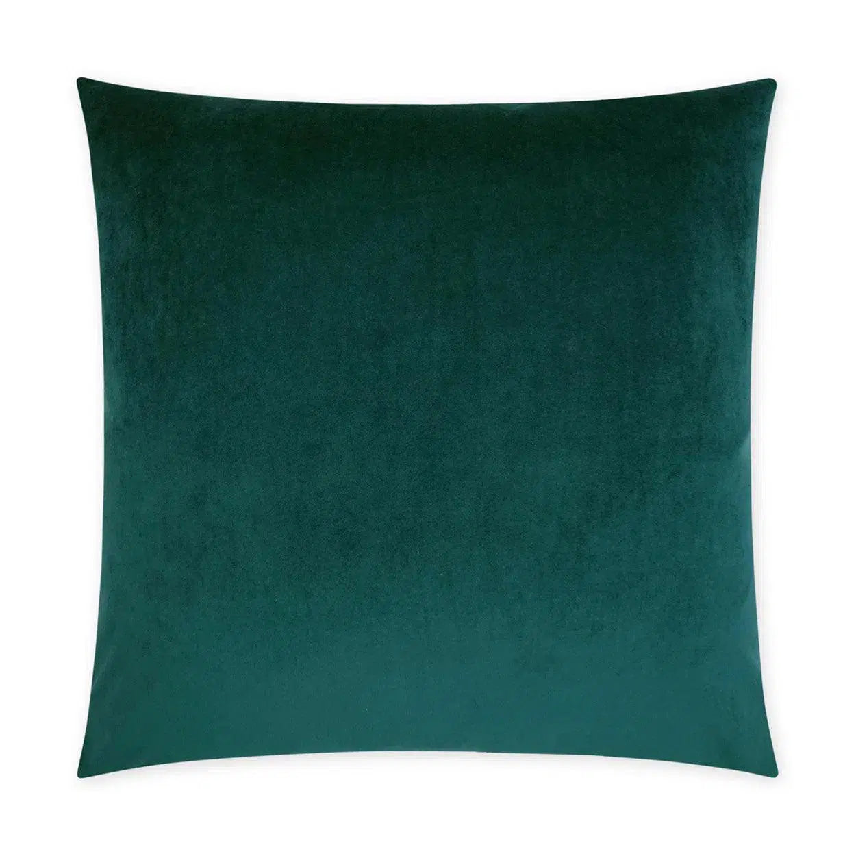 Posh Duo Teal Solid Turquoise Teal Large Throw Pillow With Insert