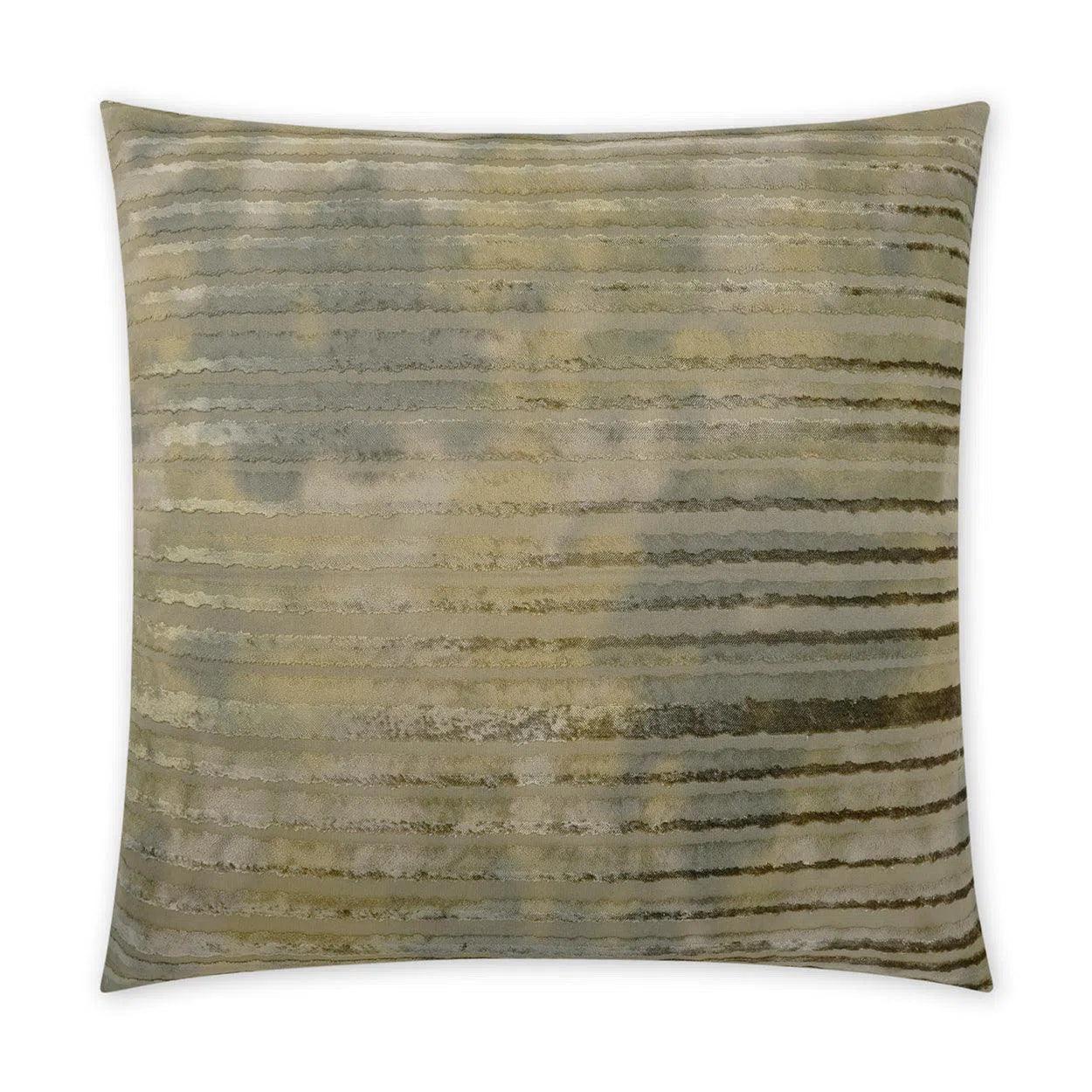 Shady Citrine Transitional Yellow Large Throw Pillow With Insert